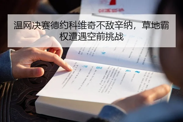 温网决赛德约科维奇不敌辛纳，草地霸权遭遇空前挑战